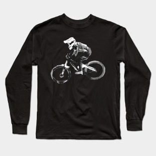 mtb downhill Long Sleeve T-Shirt